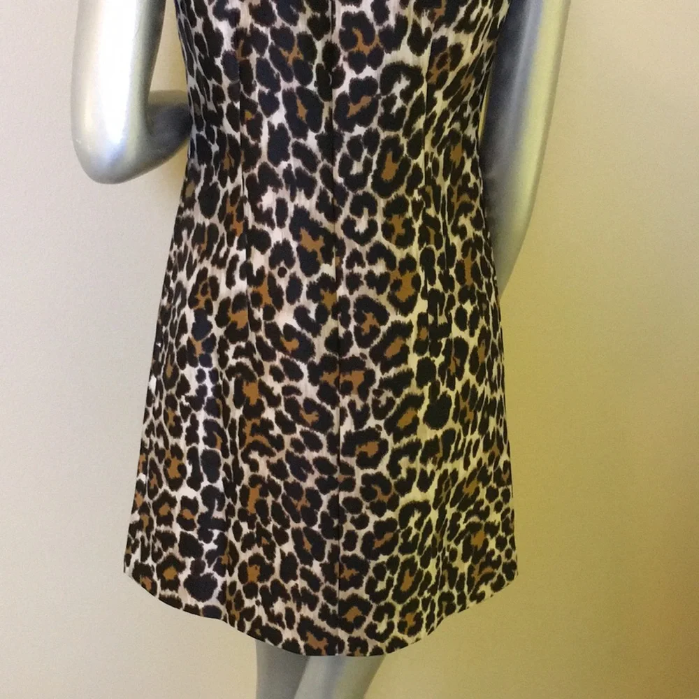 J. Crew Leopard Shift Dress